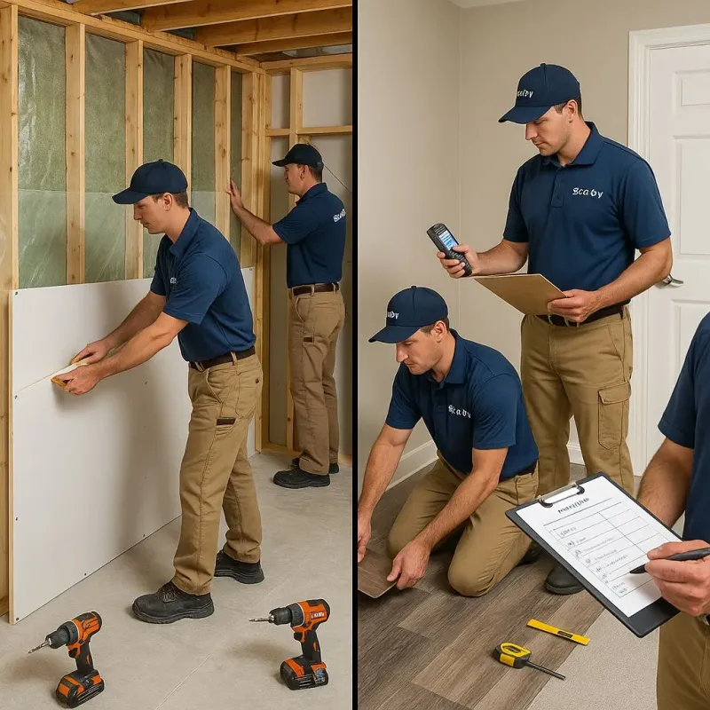Repairs and Reconstruction process in Presidio, TX